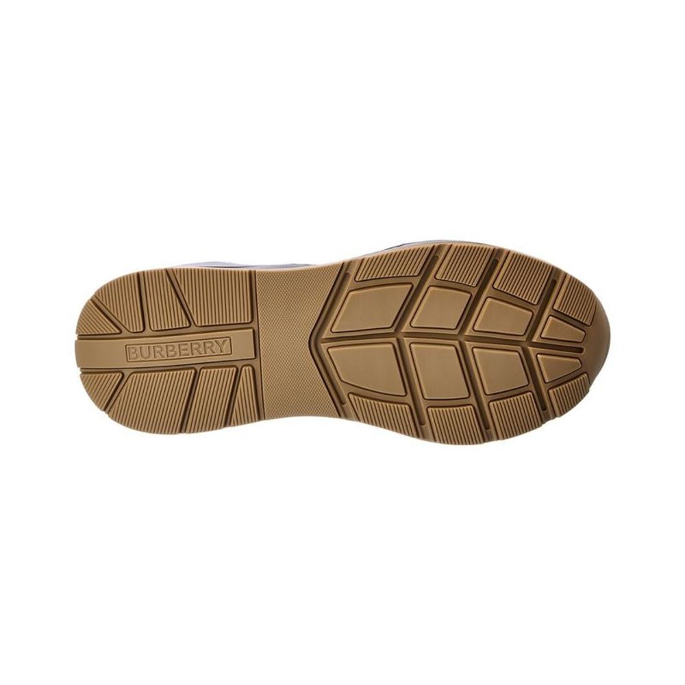 Burberry Vintage Check Canvas & Suede Sneaker - Picture 4 of 5